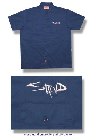 Staind - Navy Logo Work Shirt