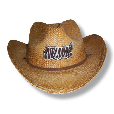 Sublime - Logo Straw Cowboy Hat