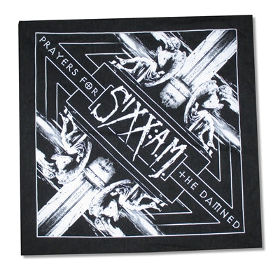 Sixx A.M. - Nikki Sixx - Bandana - Prayers Logo - Licensed New - Motley Crue