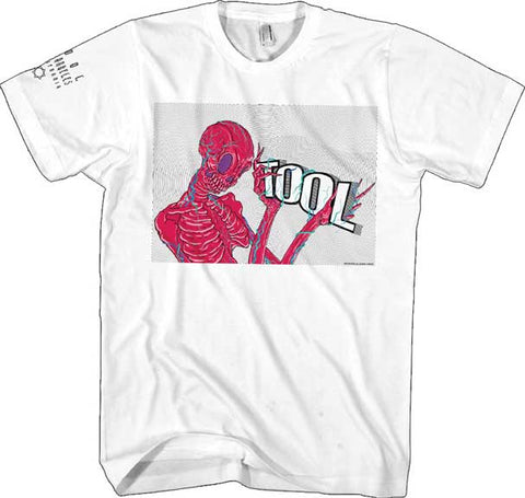 Tool - Skeleton Holding Logo T-Shirt