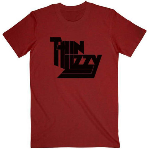 Thin Lizzy - Red Logo T-Shirt (UK Import)