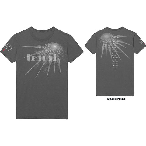 Tool - Spectre Spike International Tour T-Shirt (UK Import)