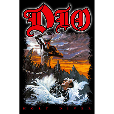 Dio - Holy Diver - Textile Poster Flag (UK Import)