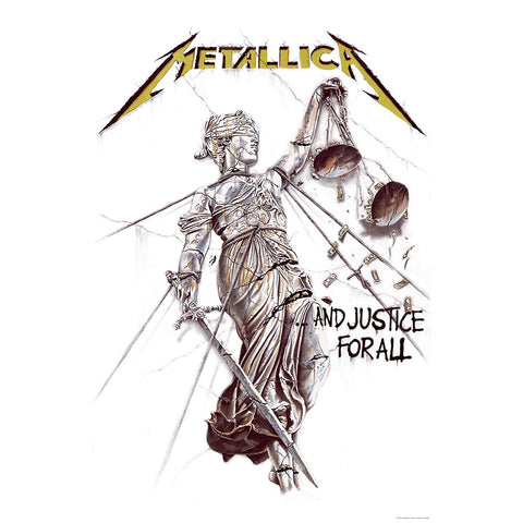 Metallica - And Justice For All - Textile Poster Flag (UK Import)