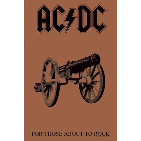 AC/DC - For Those About To Rock - Flag - Textile Poster Flag (UK Import)
