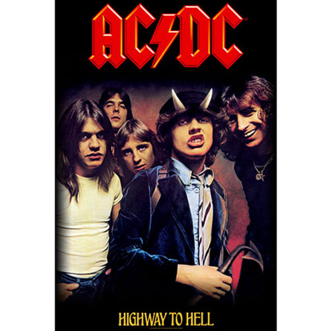 AC/DC - Highway To Hell Textile Poster Flag (UK Import)