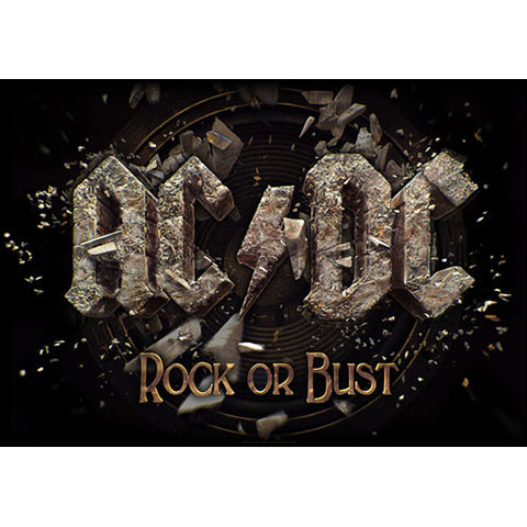 AC/DC - Rock Or Bust Textile Poster Flag (UK Import)