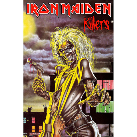 Iron Maiden - Killers - Textile Poster Flag (UK Import)