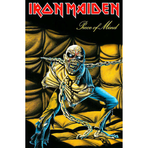 Iron Maiden - Piece Of Mind - Flag - Textile Poster Flag (UK Import)