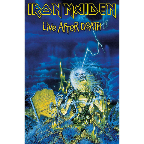 Iron Maiden - Live After Death - Flag - Textile Poster Flag (UK Import)