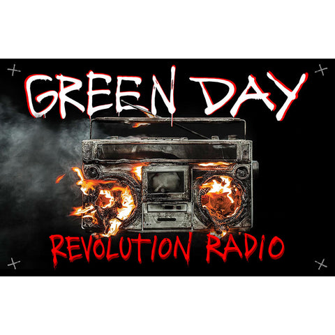 Green Day - Revolution Radio - Textile Poster Flag (UK Import)