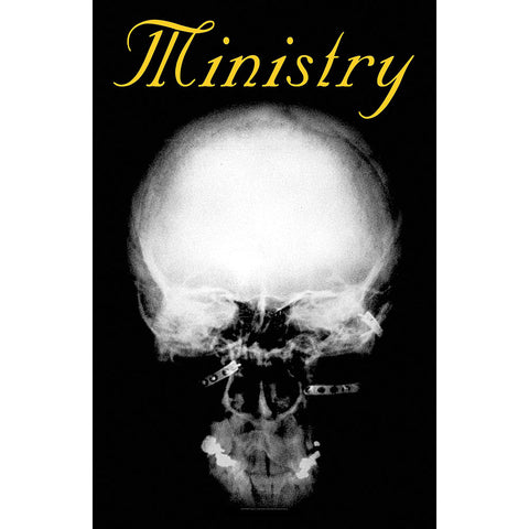 Ministry - Mind Is A Terrible Thing To Taste - Textile Poster Flag (UK Import)