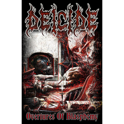 Deicide - Overtures Of Blasphemy - Textile Poster Flag (UK Import)