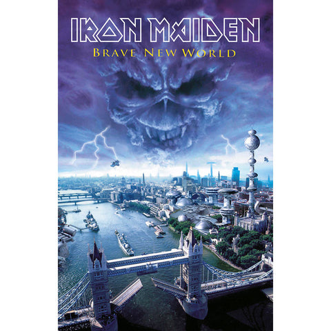 Iron Maiden - Brave New World - Textile Poster Flag (UK Import)