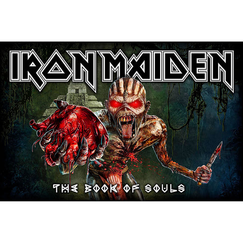 Iron Maiden - Book Of Souls - Textile Poster Flag (UK Import)