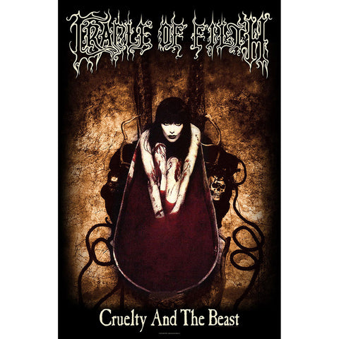 Cradle Of Filth - Cruelty And The Beast - Textile Poster Flag (UK Import)