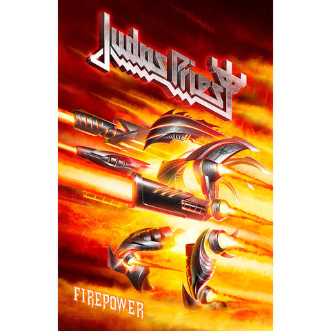 Judas Priest - Firepower - Textile Poster Flag (UK Import)