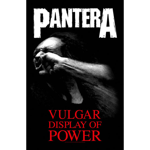 Pantera - Vulgar Display Of Power - Textile Poster Flag (UK Import)