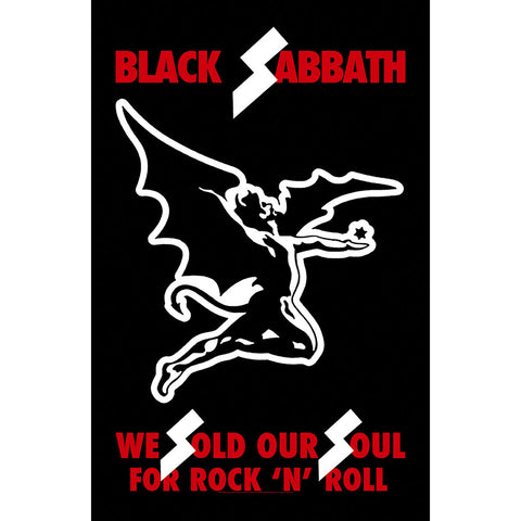 Black Sabbath - We Sold Our Souls - Textile Poster Flag (UK Import)