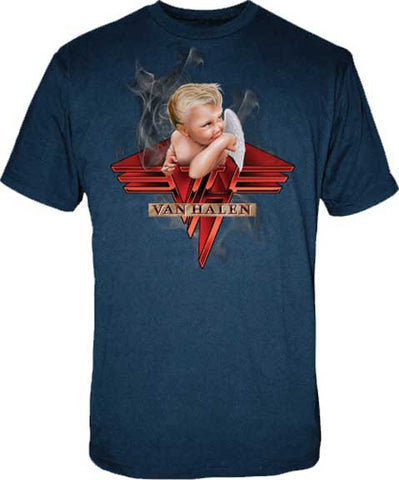 Van Halen - Smoking Navy T-Shirt