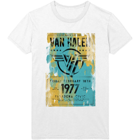 Van Halen - Pasadena '77 - T-Shirt (UK Import)