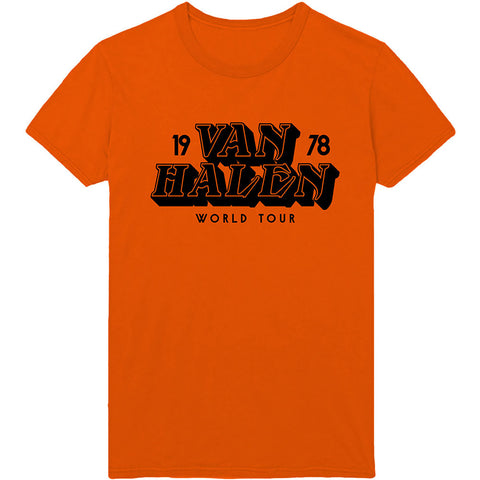 Van Halen - World Tour '78 - T-Shirt (UK Import)
