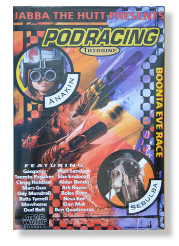 Star Wars - Pod Racing Rolled - Poster