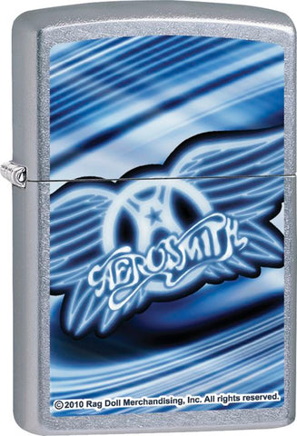 Aerosmith - Chrome - Flip Top - Zippo Lighter