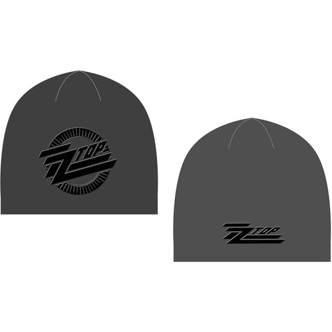 ZZ Top - Grey Circle Logo - Beanie (UK Import)