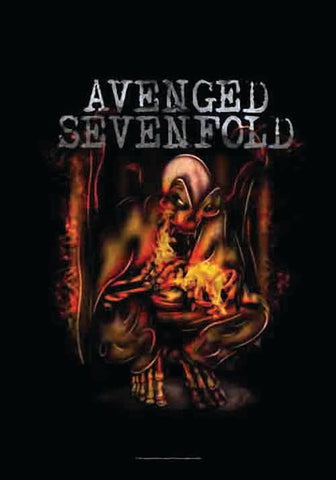 Avenged Sevenfold - Fire Bat Flag