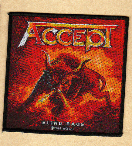 Accept - Patch - Woven - UK Import - Bull - Collector's Patch - Licensed New