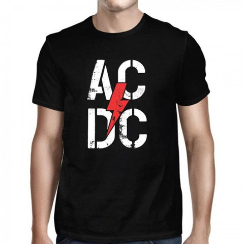 AC/DC - Stencil Bolt T-Shirt