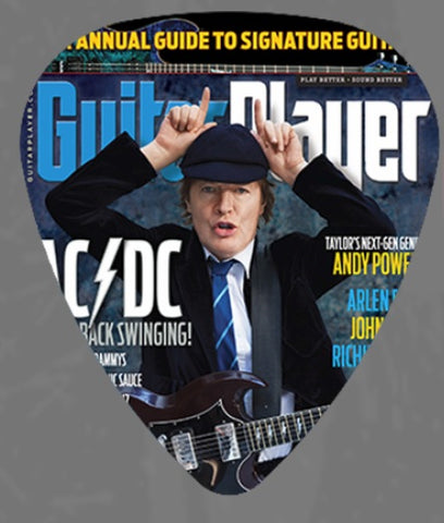 AC/DC - Guitar Pick - Guitar Player - Celluloid - 2 Pack