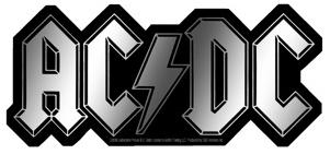 AC/DC - Sticker - Chrome Bolt Logo [6 inches]