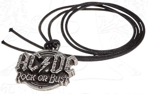 AC/DC - Rock Or Bust Pendant Necklace (UK Import)