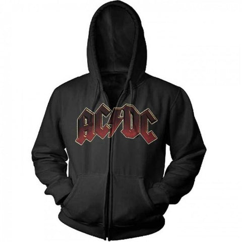 AC/DC - Logo Zip Hoodie