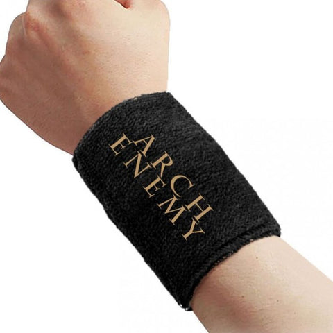 Arch Enemy - Gold Logo Wrist Band