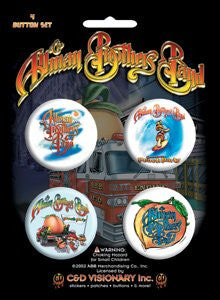 The Allman Brothers Band - Button Set