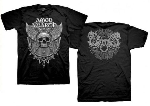 Amon Amarth - Grey Skull T-Shirt