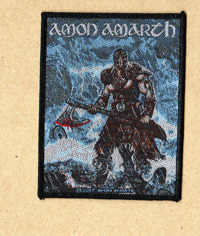 Amon Amarth-Patch-Woven-UK Import-Jomsviking-Collector's Patch