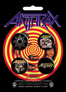 Anthrax - Button Set