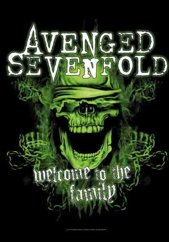 Avenged Sevenfold - Welcome To The Family Flag