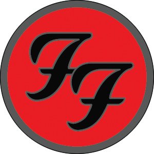 Foo Fighters - FF Pinback Button (Pack Of 2)