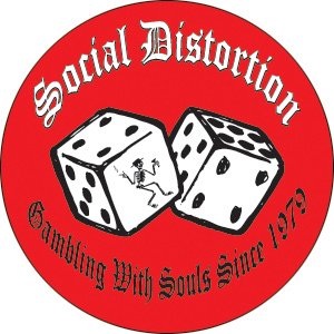 Social Distortion - Dice Pinback Button (Pack Of 2)