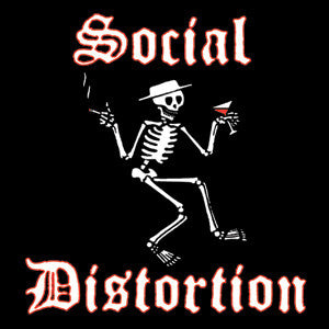 Social Distortion - Pack Of 2 Skeleton Buttons