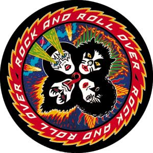 KISS - Rock N Roll Over Button (Pack Of 2)