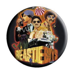 Beastie Boys - Sabotage Pinback Button (Pack Of 2)