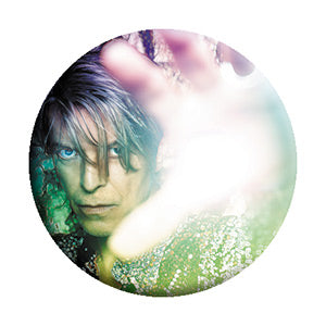 David Bowie - Face Rainbow Pinback Button (Pack Of 2)