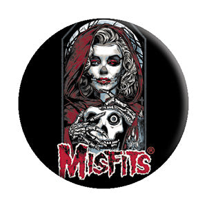 Misfits - Unmasked Pinback Style Button (Pack Of 2)