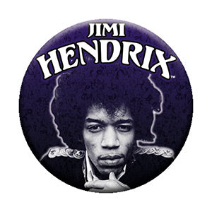 Jimi Hendrix - Experience Framed - Pinback Button (Pack Of 2)